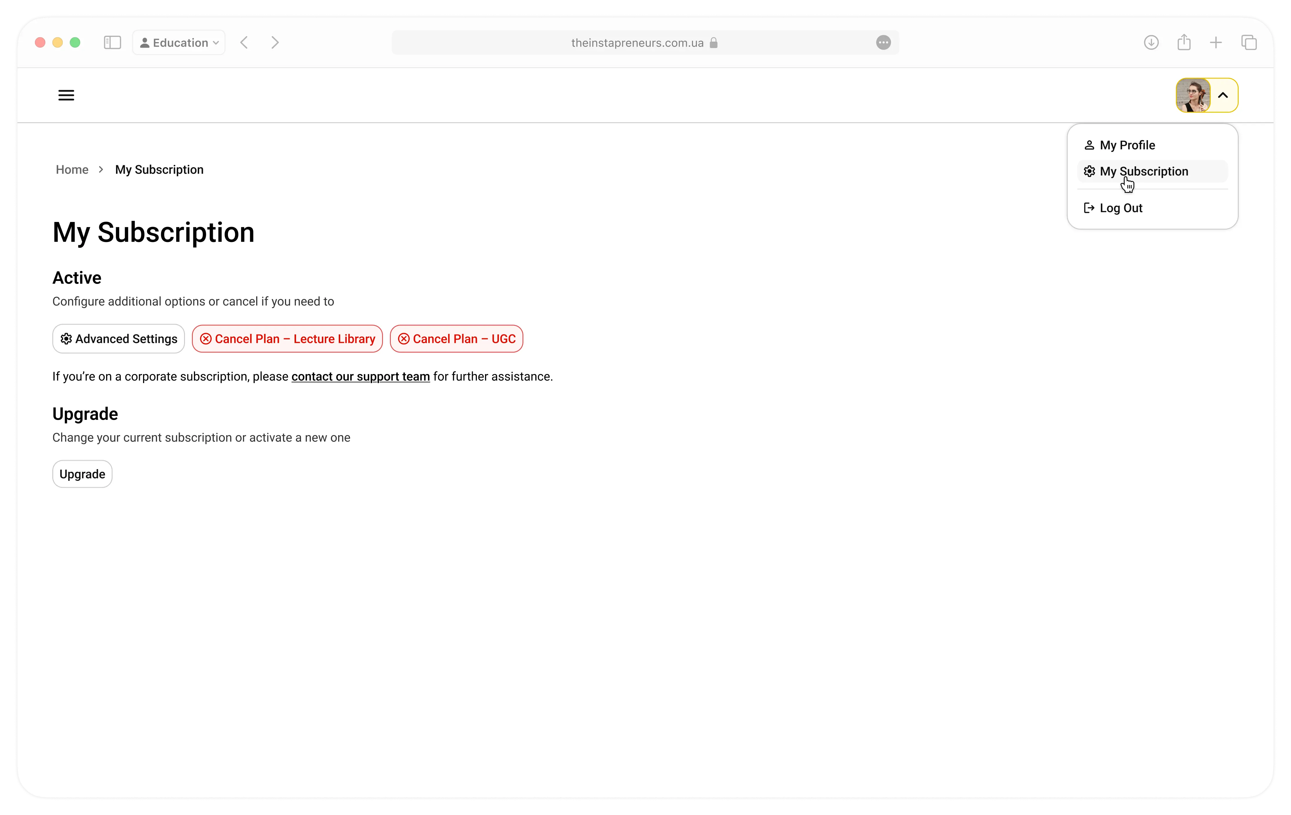 Default alt text
